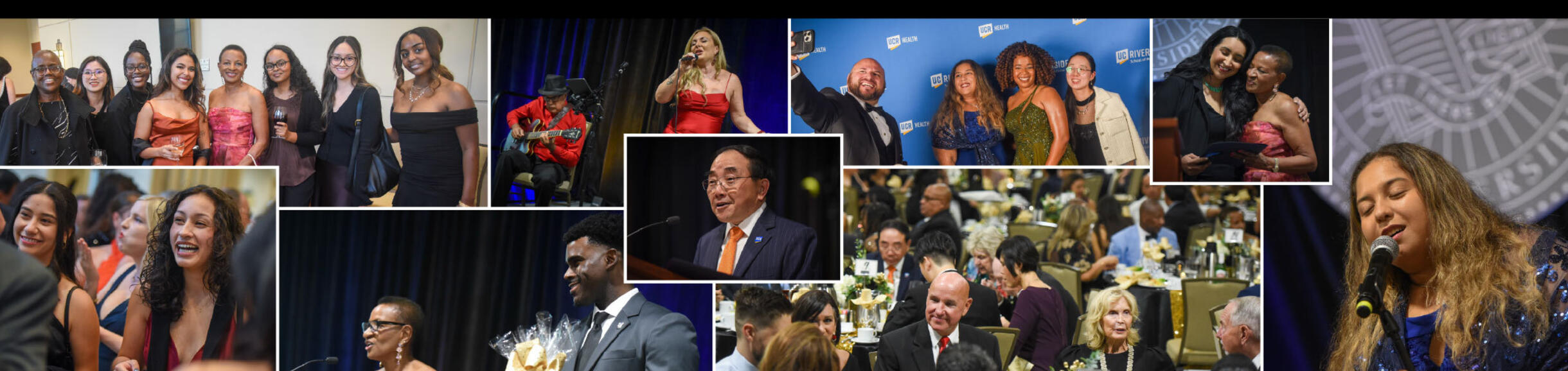 Scenes from past galas