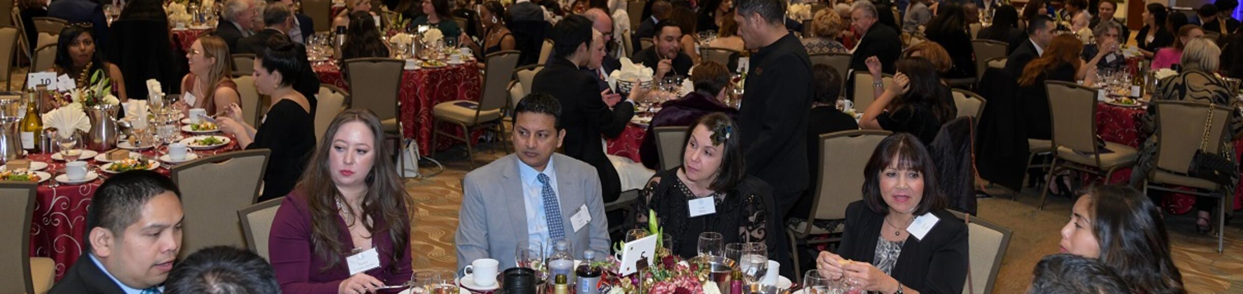 Crowd shot of the 2022 gala at the Riverside Convention Center