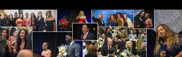 Scenes from past galas