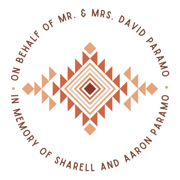 On behalf of Mr. & Mrs. David Paramo in Memory of Sharell and Aaron Paramo